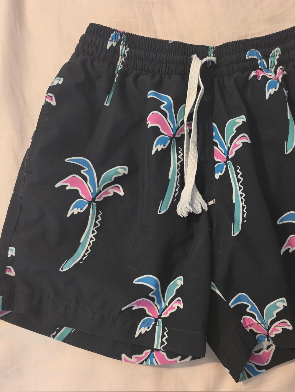 Chubbies Kids Swim Trunks The Neon Glades 5.5" Inseam Size X-Small